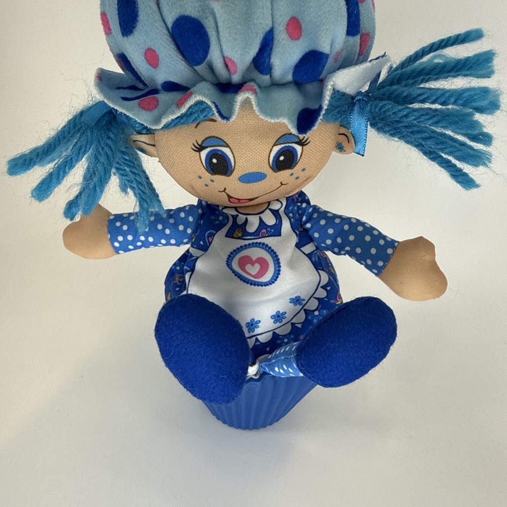 Jay At Play Little Miss Muffin‎ Surprise  Blueberry 9" Doll Plushie 2018